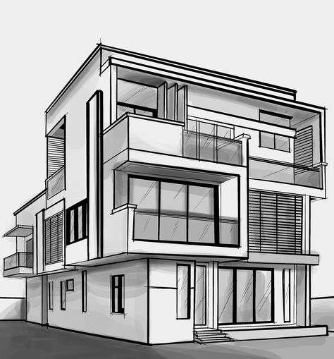 Architecture Student Drawing, Drawing Board Design, More To Explore, Architecture Drawing Reference, Drawings Architect, Modern Architecture Drawing, Engineering Sketches, Apartment Drawing, Civil Drawing