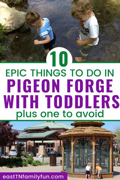 Pigeon Forge With Toddler, Smokey Mountains With Kids, Things To Do In Pigeon Forge, Smoky Mountains With Kids, Things To Do In Gatlinburg With Kids, Gatlinburg With Toddlers, Great Smoky Mountains With Kids, Pigeon Forge With Kids, Gatlinburg Tennessee With Kids