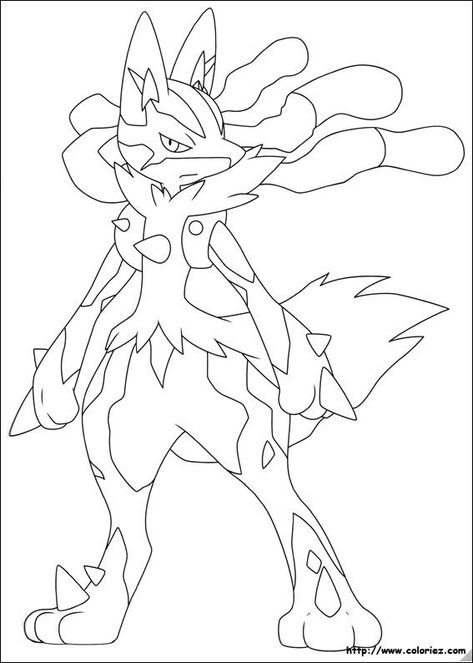 COLORIAGE - Mega-lucario | Pokemon para colorir, Pokémon desenho, Pokemon Pokemon Coloring Sheets, Rayquaza Pokemon, Pikachu Coloring Page, Lucario Pokemon, Pokemon Sketch, Farm Animal Coloring Pages, Cat Coloring Book, Dragon Ball Painting, Pokemon Pokedex