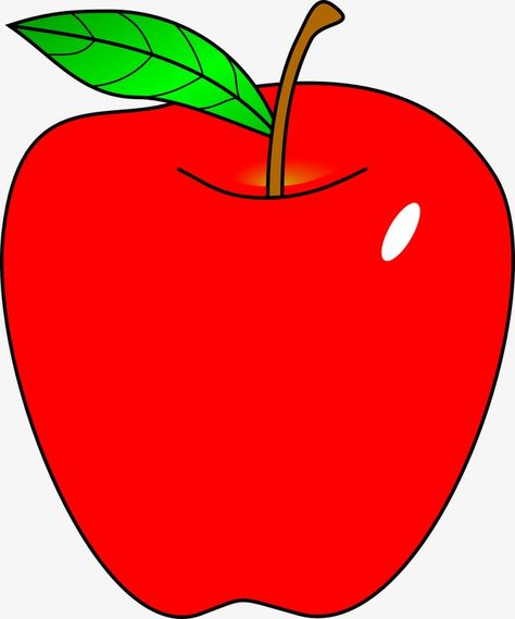 Cartoon red apple clipart image and jpg Red Apple Art, Apple Clip Art, Classroom Bulletin Boards Elementary, Free Printable Clip Art, Apple Images, Apple Picture, Apple Festival, Fruit Cartoon, Fruits Drawing