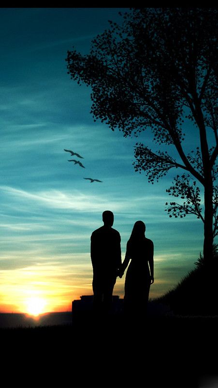 Romantic-Sunset-iphone-5-wallpaper-wbix | Dawn DeLeon | Flickr Sunset Iphone Wallpaper, Image Bleu, Lovers Images, Image Couple, Love Couple Wallpaper, Romantic Wallpaper, Love Wallpapers Romantic, Romantic Couples Photography, Siluete Umane