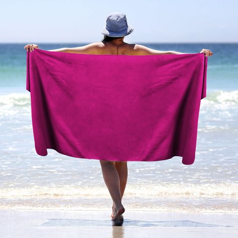 PRICES MAY VARY. Enjoy Sun & Waves- When you head to the beach, having a beach towel that is lightweight, sand-proof, and quick dry will enhance your vacation experience. Our microfiber beach towel is designed to meet these needs. We offer a variety of styles for you to share with friends and family. With our towels, enjoy a wonderful holiday together. Easy to Carry- Unlike traditional fluffy towels, our lightweight beach towel is compact and takes up minimal space in your beach bag. It can be f Fluffy Towels, Red Beach, Minimal Space, Free Beach, Beach Essentials, Microfiber Towel, Luxury Store, Beach Towels, Girl Top