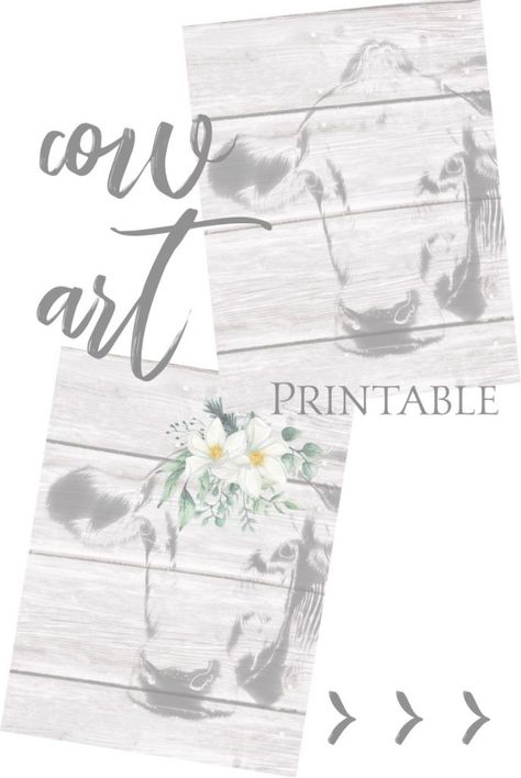 Printable Cow Pictures, Cow Stencil Free Printable, Free Cow Printables, Cow Wall Decor, Farm Animal Paintings, Farmhouse Printables, Cow Prints, Craft Printables, House Printable