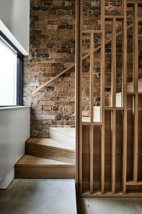 newtown residence Scandinavian Staircase, Open Staircase Ideas, Staircase In Living Room, Beautiful Staircases, Bespoke Staircases, Open Stairs, James Jones, Contemporary Staircase, Interior Staircase