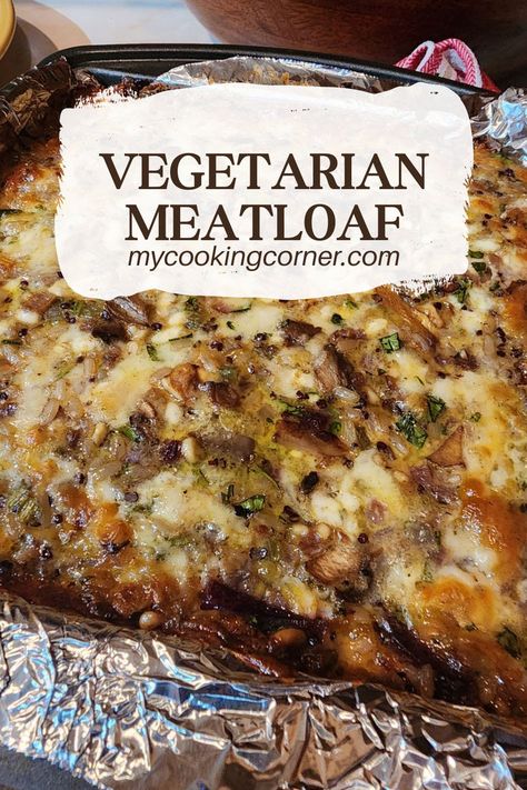 Indulge in a meatloaf like no other with our Ultimate Vegetarian Meatloaf recipe! #VegetarianDelight #MeatloafRevamped #ComfortFoodRedefined #VegetarianComfort Best Vegetarian Meatloaf, Best Vegan Meatloaf, Vegetarian Meatloaf Recipes, Meatless Loaf, Veggie Meatloaf, Vegetarian Meatloaf, Cracker Barrel Meatloaf, Vegan Meatloaf, Vegan Entrees