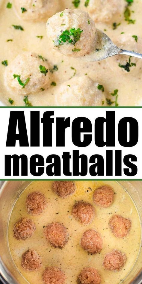 Instant Pot alfredo meatballs are packed with flavor and make the best appetizer or meal when you pair it with noodles. These delicious alfredo meatballs are made with simple ingredients that come together to make a tasty appetizer for parties or holidays. Homemade alfredo meatballs pair well with pasta for a delicious dinner or lunch. Try this recipe today! Instant Pot Alfredo, Alfredo Meatballs, Frozen Meatballs Crockpot, Meatballs Instant Pot, Best Appetizer, Crock Pot Meatballs, Homemade Alfredo, Homemade Meatballs, Homemade Alfredo Sauce