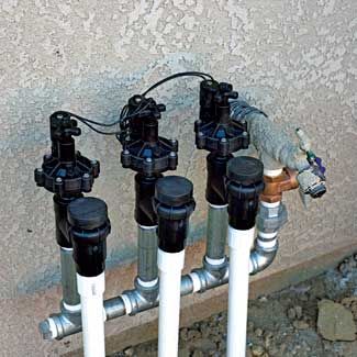 Irrigation System Design, Irrigation Diy, Hillside Gardening, Sprinkler Valve, Lawn Sprinkler System, Gutter Garden, Garden Watering System, Water Plumbing, Lawn Irrigation