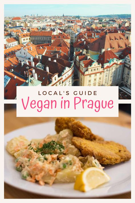 A local's guide to being vegan in Prague! Here are my top picks for the best vegan restaurants in Prague, the best vegetarian restaurants in Prague, and the best vegan-friendly restaurants in Prague! Where To Eat In Prague, Restaurants In Prague, Prague Local Guide, Prague Guide, Veggie Restaurant, Prague Restaurants, Prague Restaurants Old Town, Prague Food, Prague Czech Republic Instagram