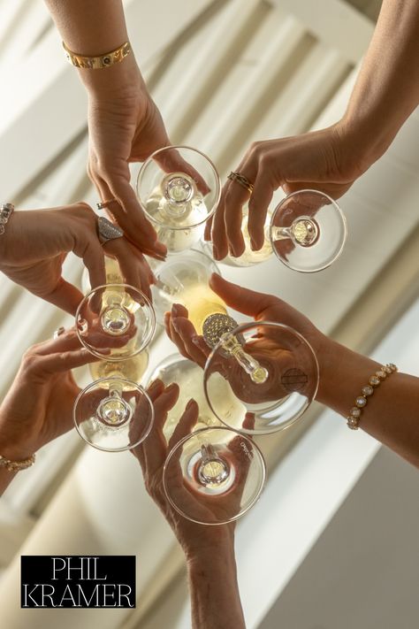 champagne toast captured from below glass stems Bridal Shower Photography Poses, Bridal Shower Photo Ideas, Bridal Shower Poses Photo Ideas, Bridal Shower Poses, Bridal Shower Photoshoot, Toast Photography, Motherhood Shoot, Bachelorette Photoshoot, Tropical Event