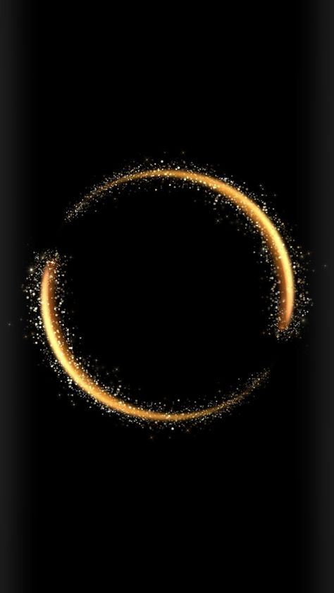 Moon Lotus, Black And Gold Aesthetic, Wallpaper Template, Decoration Photo, Gold Aesthetic, Montage Photo, Gold Circle, Gold Wallpaper, Foto Art