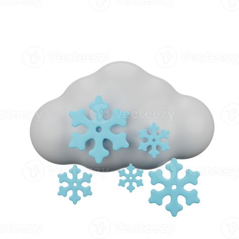 Snow Cloud 3D Icons Snow Clouds, 3d Icons, Free Png, The Snow, Royalty, Royalty Free, Clip Art, Illustrations