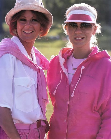 Frida And Agnetha, Agnetha And Frida, German Tv Shows, Make A Movie, Swedish Beauty, Abba Mania, Pat Benatar, Agnetha Fältskog, Musica Pop