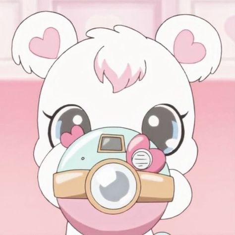 Jewel Pets Icon, Jewelpet Icons, Japanese Animated Movies, Pink Tumblr Aesthetic, Cute Cartoon Characters, Cute Messages, Cute Cartoon Drawings, Excuse Me, Cute Profile Pictures