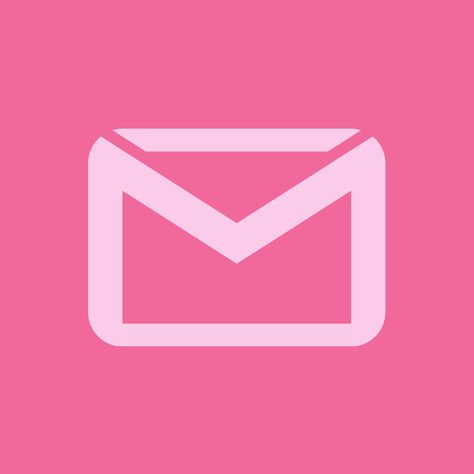 Pink Email Icon, Pink Mail Icon, Pink Gmail Icon, Mail App Icon, Ios App Logo, Gmail Icon, Pink Marker, Marker Icon, Email Icon