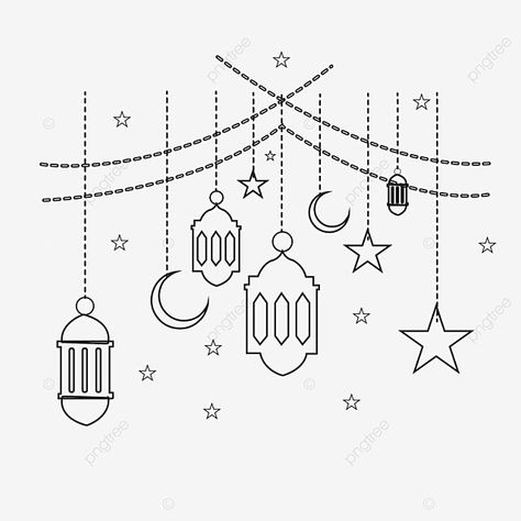 Ramadan Embroidery Design, Ramadan Embroidery, Ramadan Lantern Template, Diy Eid Cards, Ramadan Art, Ramadan Lanterns, Ramadan Vector, Lantern Template, Ramadan Png