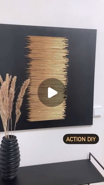 - Check more at https://howcandothis.com/diyideas/71052/ Action Diy Decoration, Diy Wall Decor Cheap, Action Diy, Diy Tableau, Resin Art Canvas, Cuadros Diy, Cheap Wall Decor, Boho Crafts Diy, White Canvas Art