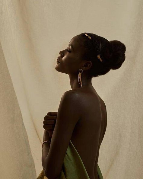 Afrique Art, Ethereal Aesthetic, Black Femininity, Model Inspo, Aesthetic Women, Photoshoot Inspiration, Brown Skin, Photography Inspo, Black Is Beautiful