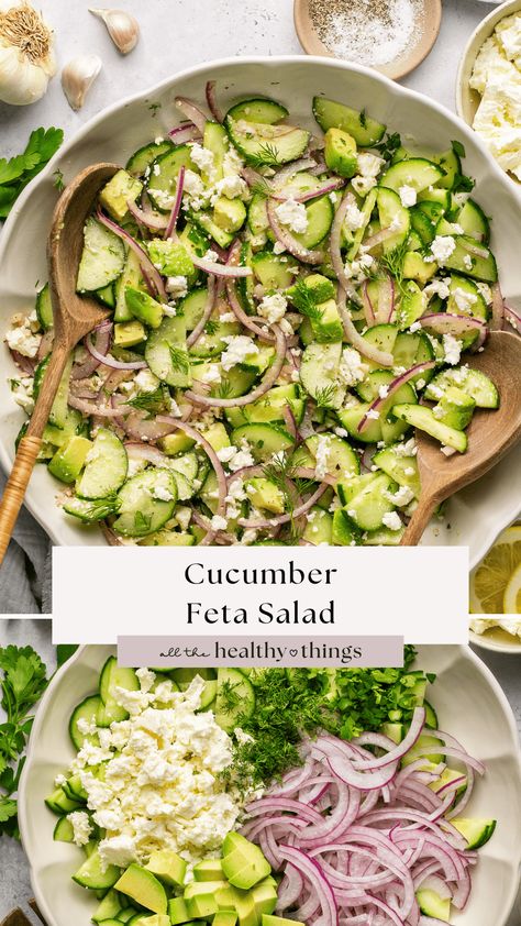 Salads That Are Meals, Salad Recipes Savory, Fresh Produce Meals, Low Carb Fall Salads, No Lettuce Salad Recipes Healthy Lunches, Fresh Side Salad, Raw Side Dishes, Easy Sides For A Party, Healthy Meal Prep Sides