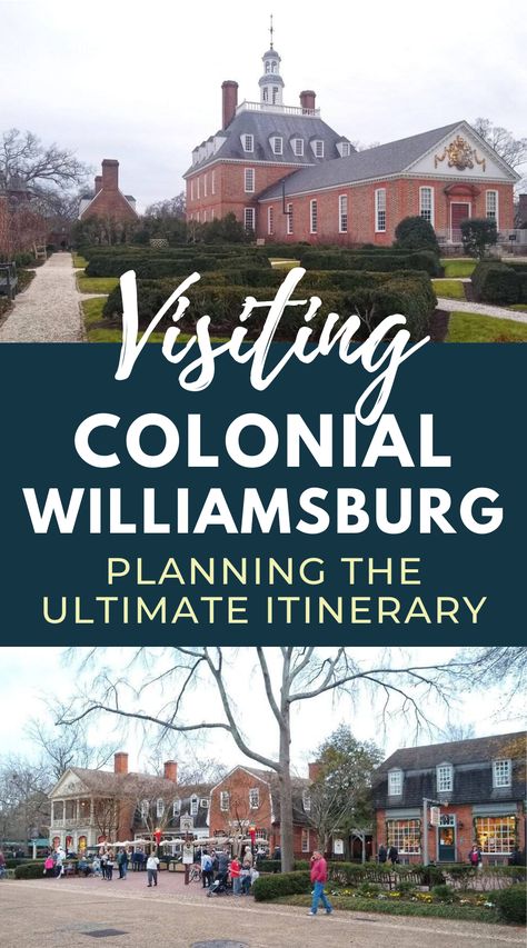 American history comes to life on a trip to Colonial Williamsburg and the Historic Triangle. This guide will help make the most of your Colonial Williamsburg itinerary. From where to stay in Colonial Williamsburg to what to do in Colonial Williamsburg, as well as Colonial Williamsburg shops and more, this Williamsburg travel guide will help you plan the perfect trip. | colonial williamsburg virginia | best things to do in williamsburg va | williamsburg va vacation | virginia travel guide Williamsburg Vacation, Colonial Williamsburg Va, Early American History, Colonial Williamsburg Virginia, Southern Road Trips, Vacay Ideas, Virginia Vacation, Visiting Washington Dc, Fall Vacation