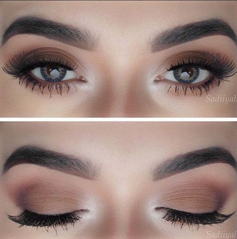 Pinterest: @franchealvarez Make Up Diy, Make Up Mata, Mekap Mata, Lash Extensions Makeup, Beauty Make-up, Makijaż Smokey Eye, Braut Make-up, Eye Makeup Tips, Maquillaje Natural