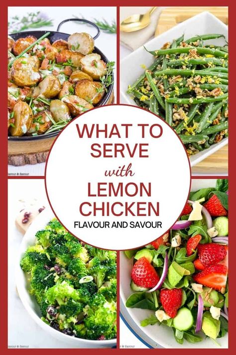 Sides For Lemon Garlic Chicken, Side Dishes For Lemon Pepper Chicken, Side Dishes For Lemon Chicken, Lemon Chicken Sides Dishes, Lemon Pepper Chicken Dinner Sides, Vegetable Side Dishes For Chicken, Lemon Chicken Side Dishes, Lemon Chicken Sides, Lemon Pepper Chicken Side Dishes