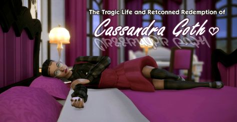 Cassandra Goth Cassandra Goth, Dramatic Decor, Goth Family, The Eldest Daughter, Eldest Daughter, Don T Know, Family History, The Sims, Sims 4