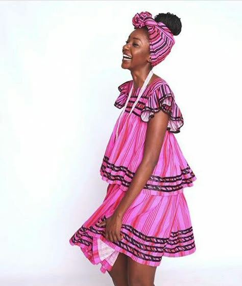 Namibian Traditional Dresses, Oshiwambo Traditional Dresses Designs, Oshiwambo Dress, African Festival, Baby Girl Hairstyles Curly, Traditional African Clothing, Staff Uniforms, Traditional Dresses Designs, Velvet Dresses