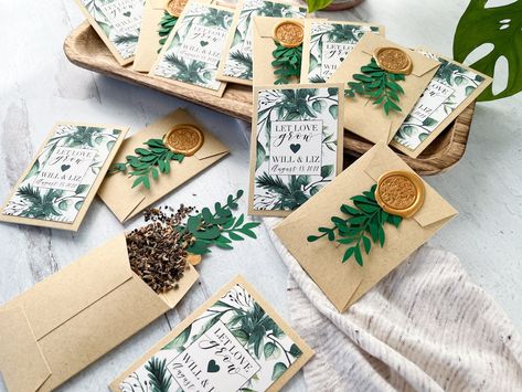 DIY Seed Packet Wedding Favors – Cardstock Warehouse Seed Paper Wedding Favors, Seed Packet Wedding Favors, Flower Seeds Wedding Favor, Wedding Seed Packet Favors, Diy Seed Packets, Plantable Wedding Favors, Plant Wedding Favors, Simple Wedding Favors, Seeds Gifts