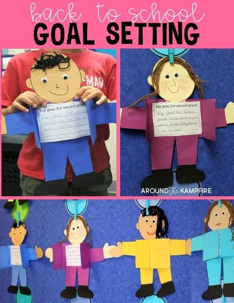 Nurture Room, Goal Setting For Students, School Display, First Day Activities, School Goals, Back To School Art, First Week Of School, First Day Of School Activities, School Displays