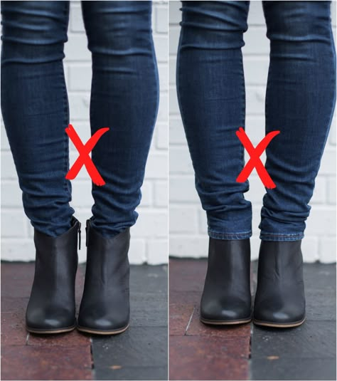 Sugarplum Style Tip | How to Wear Ankle Boots with Skinny Jeans | Hi Sugarplum! Black Ankle Boots Outfit, Ankle Boots Outfit Winter, Ankle Boots With Jeans, How To Wear Ankle Boots, Winter Boots Outfits, Black Boots Outfit, Hi Sugarplum, Boots Outfit Ankle, Elegante Y Chic