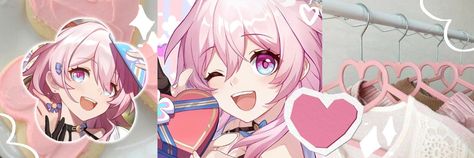 march 7th honkai star rail header pink honkai impact March 7th Banner Gif, Honkai Star Rail Twitter Header, March 7th Widget, March 7th Aesthetic, March 7th Header, March 7th Banner, March Header, Honkai Banner, Honkai Star Rail Header