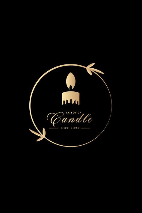 Elegant Candle Logo Design Candle Logo Design Inspiration, Candle Graphic, Ig Icons Highlights Aesthetic, Candle Logo Design, Me Logo, African Hair Wrap, Candle Logo, Light Logo, Candles Ideas