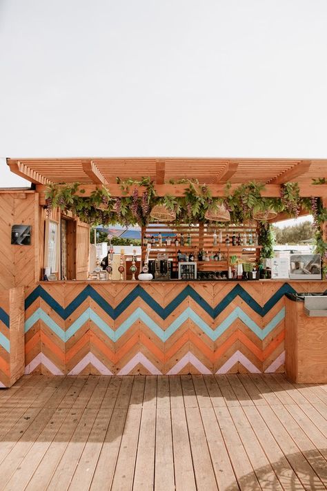 Tiki Bar Ideas For Party, Tiki Bar Ideas Diy, Beach Bar Decoration, Beach Cafe Design, Bar Ideas For Party, Beach Bar Design Ideas, Beach Bar Design, Diy Tiki Bar, Tiki Bar Ideas