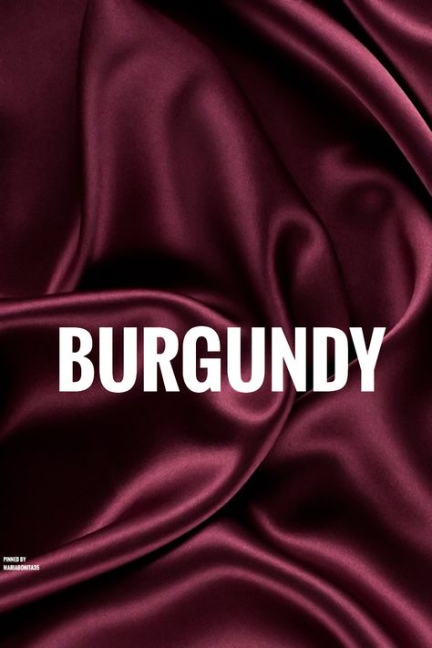 Burgundy Burgundy Colour Aesthetic, Bergandi Color, Burgundy Pallete Color, Colours That Go With Burgundy, Burgundy Asethic, Burgundy Color Aesthetic, Maroon Bridesmaid Dresses Burgundy, Burgandy Color Pallet, Maroon Vs Burgundy