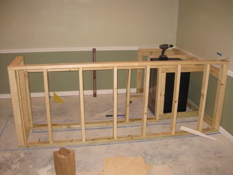 My basement bar build! - NASIOC Bar Building Plans, Basement Bar Ideas On A Budget, Build A Bar, Wet Bar Basement, Building A Home Bar, Building A Basement, Home Bar Plans, Basement Bar Plans, Bar Build