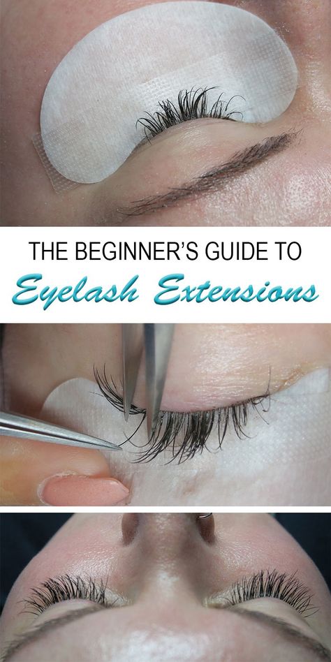 The Beginner’s Guide to Eyelash Extensions Eyelash Extensions Before And After, Eyelashes Quotes, Eyelash Extensions Care, Eyelash Studio, Eyelash Tips, Eyelash Extensions Styles, Eyelash Growth, Magnetic Eyelashes, Natural Beauty Tips