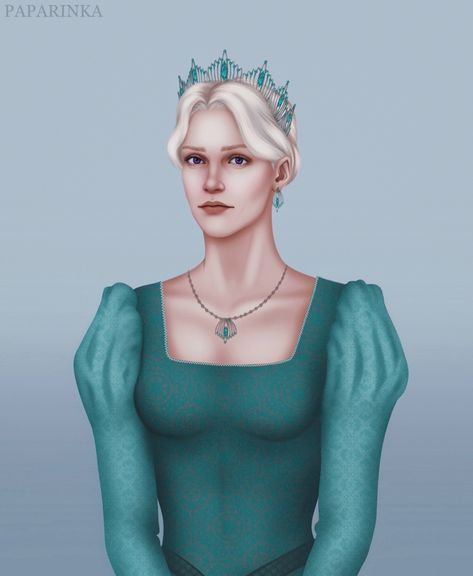 Alyssa Targaryen Fanart, Velaryon Art, Daenaera Velaryon, Alyssa Velaryon, Velaryon Aesthetic, House Velaryon, Targaryen Women, Casterly Rock, Hand Of The King