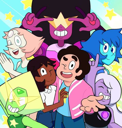 Steven Universe Coraline Au, Steven Universe Crystal Gems, Steven Universe Poster, Cristal Gems, Steven Universe Pictures, Crystal Gems Steven Universe, Steven Uni, Steven Universe Diamond, Steven Universe Wallpaper