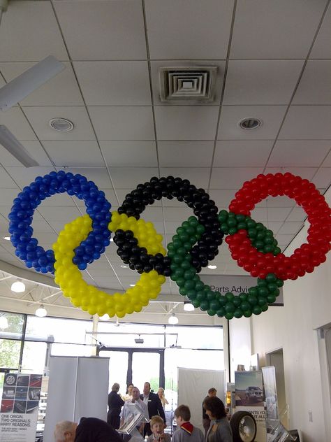 Olympic Theme Corporate Event, Olympic Theme Party Decorations Ideas, Olympic Balloon Decorations, Olympic Games Party Decorations, Olympic Vbs Decorations, Olympic Balloon Arch, Olympic Theme Party Decorations, Olympic Decorations, Olympic Party Decorations