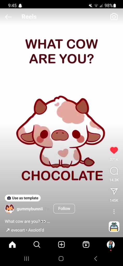 Chocolate Cow, Cute Cows, Cute Doodles, Cow, Doodles