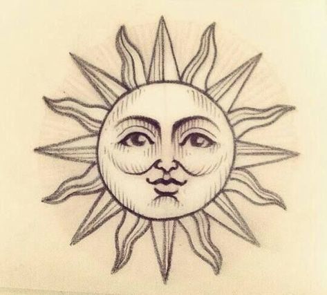 Sun Face Tattoo, Sun And Sunflower, Sun Png, Sun Vector, Moon Sun Tattoo, Sun Tattoo Designs, Sun Drawing, Look Wallpaper, Handpoke Tattoo