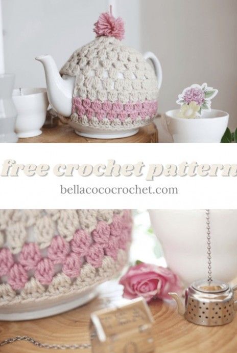 Crochet Tea Cosy Free Pattern, Tea Cosy Crochet Pattern, Tea Pot Warmer, Crochet Tea Cosy, Tea Cozy Crochet Pattern, Tea Pot Cover, Crochet Tea Cup, Tea Cosy Crochet, Tea Cosy Pattern