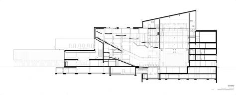 Theatre Section, Auditorium Architecture, Theatre Hall, Longitudinal Section, Vertical City, Architectural Section, Architecture Concept Drawings, Hans Christian Andersen, Building Section