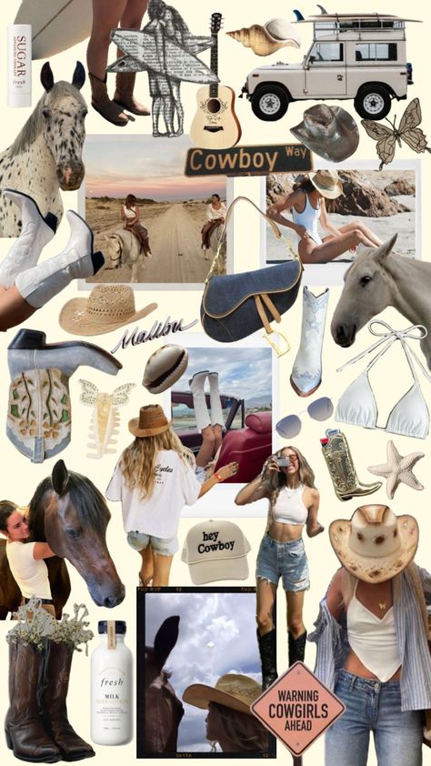 #fyp #summer #vibes #outfitinspo #moodboard #goals #inspo #coastal #cowgirl #cowboy #coastalcowgirl #debut #beach #malibu Costal Cowgirl Outfits Beach, Coastal Esthetic, Coastal Cowgirl Home, Coastal Branding, Coastal Cowgirl Outfit, Beach Cowgirl, Coastal Cowboy, Coastal Cowgirl Aesthetic, Costal Cowgirl