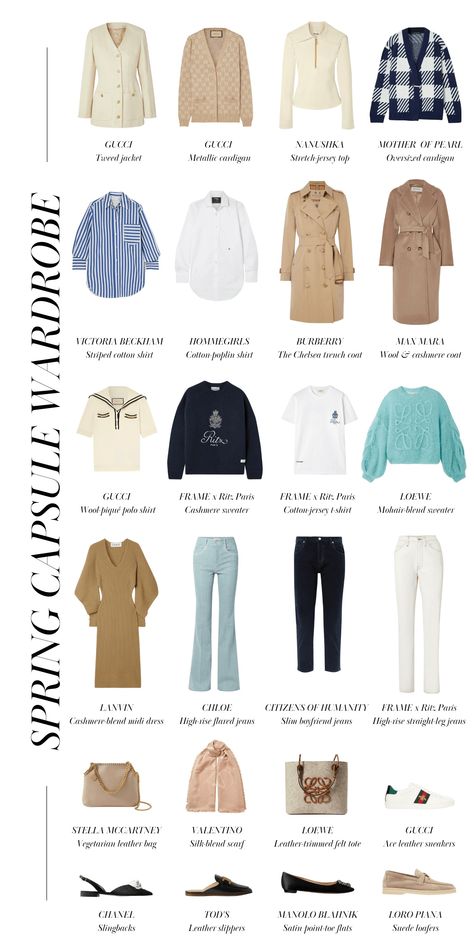 How To Create A French Spring Capsule Wardrobe Cruise Attire, French Capsule Wardrobe, Spring Summer Capsule Wardrobe, French Wardrobe, French Women Style, Style Essentials, Spring Capsule, Monochrome Outfit, French Girl Style