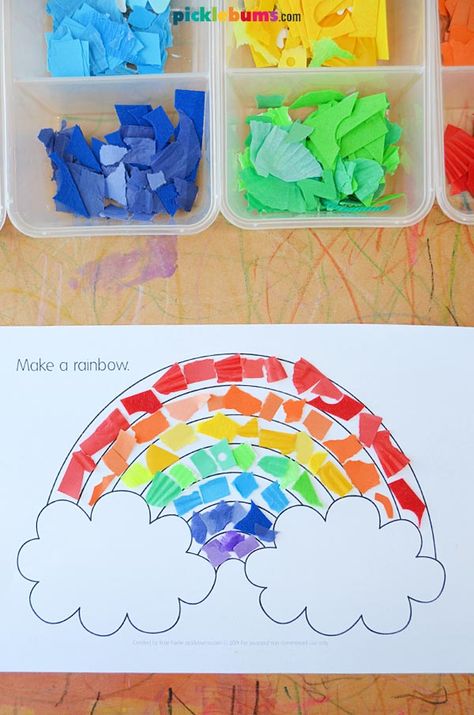 All About Colors Activities, Rainbow Theme Lesson Plans, Color Teaching Activities, Rainbow Crafts Preschool Printables, Rainbow Language Activities Preschool, Colors For Preschool Activities, Rainbow Colors Activities For Preschool, Color Activity For Preschoolers, Color Arts And Crafts For Preschool