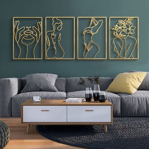 Contemporary wall art living room modern