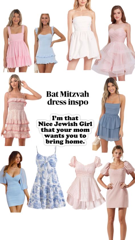 #outfitinspo ##Beauty #Jewish #Dress #Pinterest #FIP #Cool #Nice #Aesthetic#preppy Bat Mitzvah Outfits, Nice Aesthetic, Mitzvah Dresses, Bat Mitzvah Dresses, Bat Mitzvah Party, Jewish Girl, Aesthetic Preppy, Bat Mitzvah, School Outfits