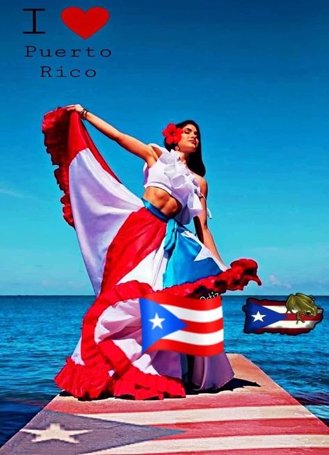 Puerto Rican Day Parade Outfit, Puerto Rican Culture Aesthetic, Quinceañera Outfits, Puerto Rico Party, Pageant Themes, Puerto Rico Dress, Puerto Rico Culture, Puerto Rican Parade, Mexico Team