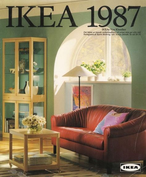 The Evolution Of IKEA Reflected In Their Catalogue Covers From 1951 Till The Present 1980s Ikea, Ikea Rooms, Ikea Ad, Ikea Catalogue, Ikea Vintage, 1980s Decor, 90s Interior, Ikea Interior, 80s Interior